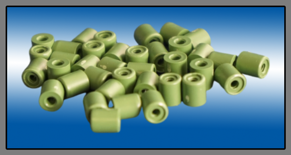 Nano crystalline surge absorber beads green coating