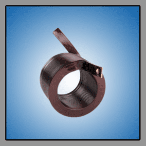 Edge wound air core inductor