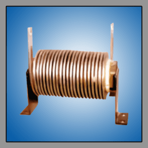 edge wound inductor on i core