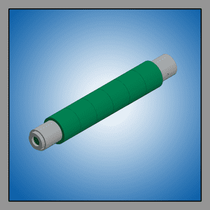 High voltage stacked ceramic resistor assembly i series