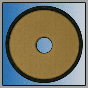 Variable resistor disc
