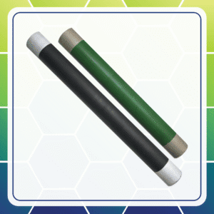 Rod tube high surge energy non inductive ceramic carbon resistors