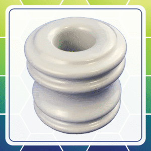 Standoff Insulators for Busbar made of Porcelain Spool Insulator for Load Bank supports conductors preventing electrical contact with ground.
