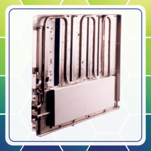 Liquid cooled heat sink mechanical support assembly