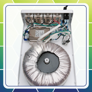 Enclosed medical isolation transformer