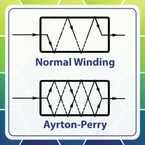 Ayrton perry resistor winding